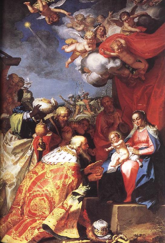 BLOEMAERT, Abraham Adoration of the Magi d oil painting image
